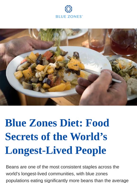 Blue Zones diet: Food secrets of the world’s longest-lived people