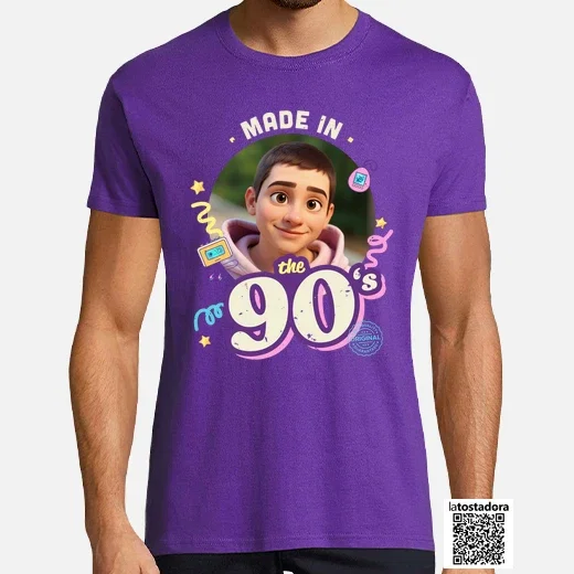Camiseta efecto animación 3d 