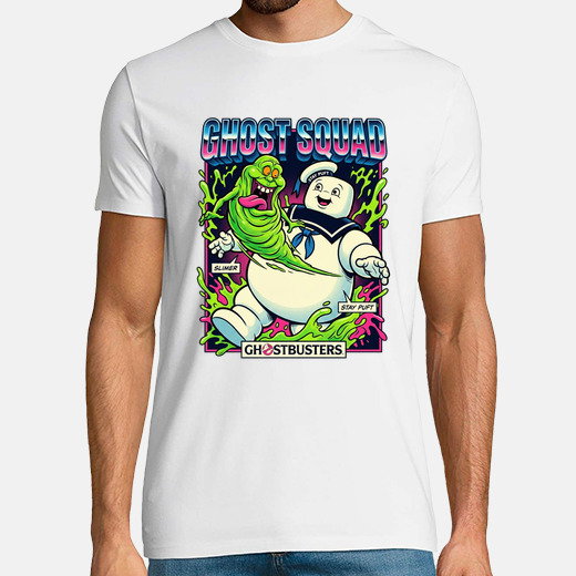Camiseta fantasmas 80s 