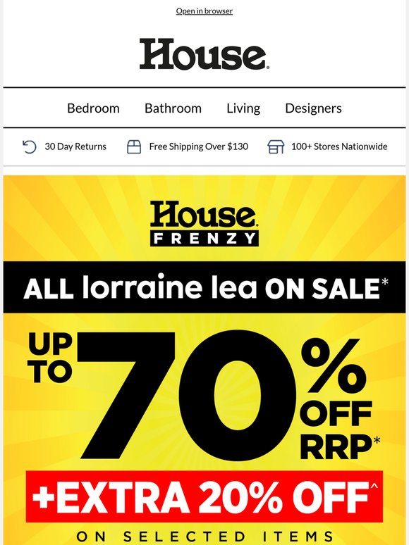 🚨Save up to 70% off* Lorraine Lea bedroom & home decor