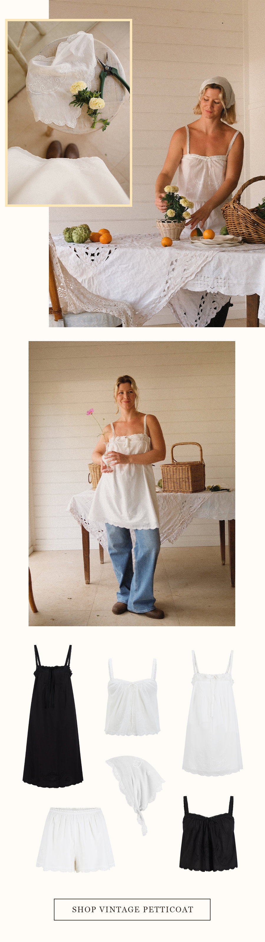 SHOP VINTAGE PETTICOAT FROM VINTAGIA