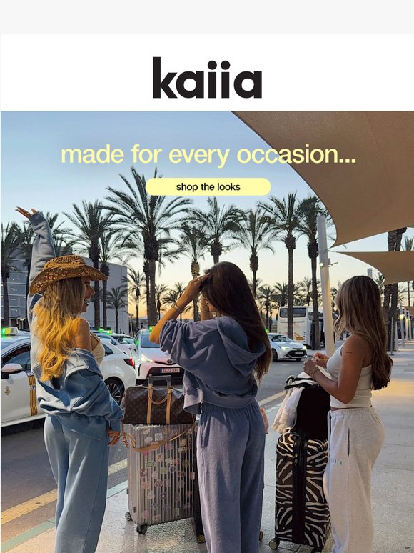 Made for every occasion...