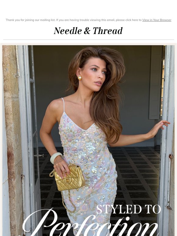 Our Summer Sequin Muse