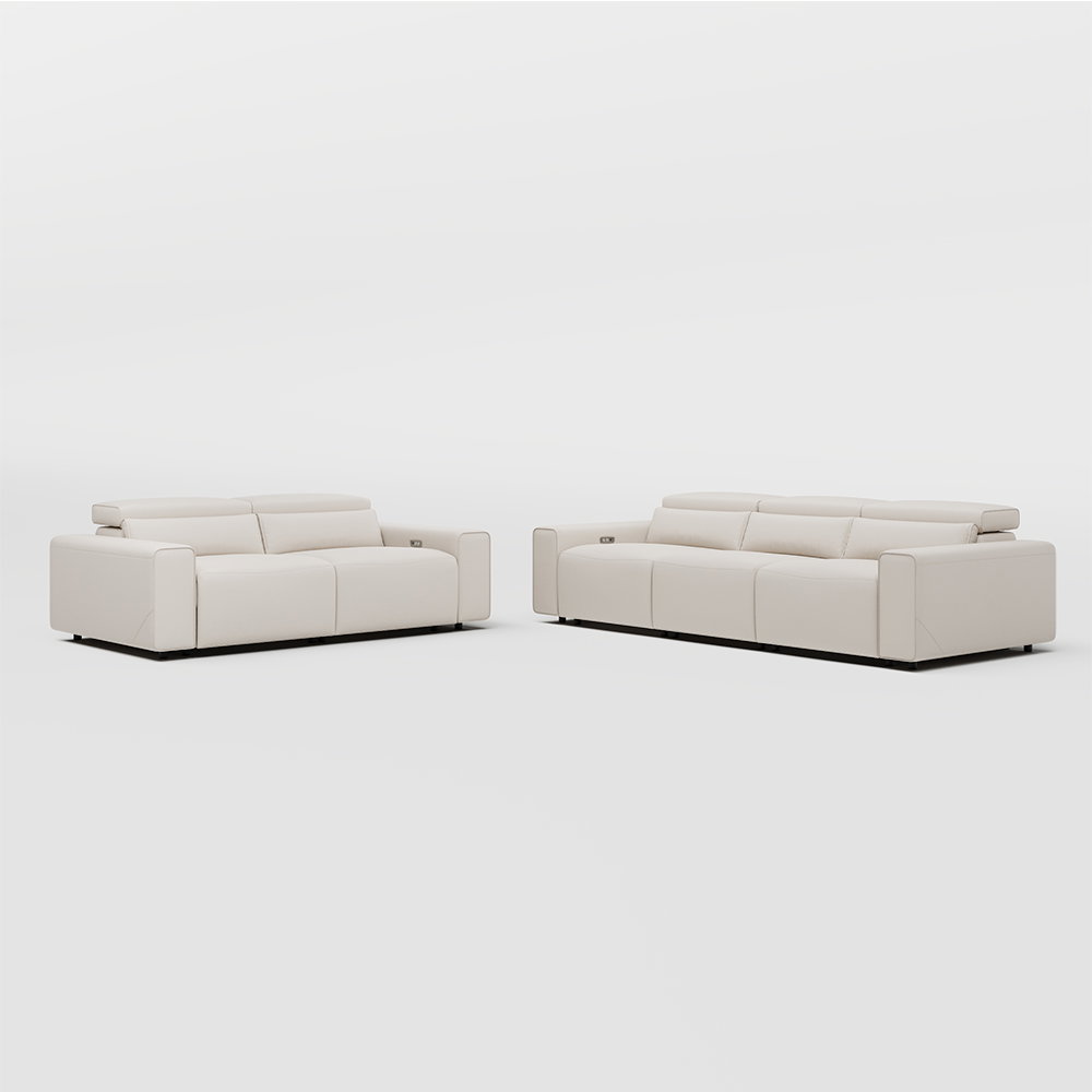 Image of Power Loveseat Sofa Reclining Couch Sofa Sets