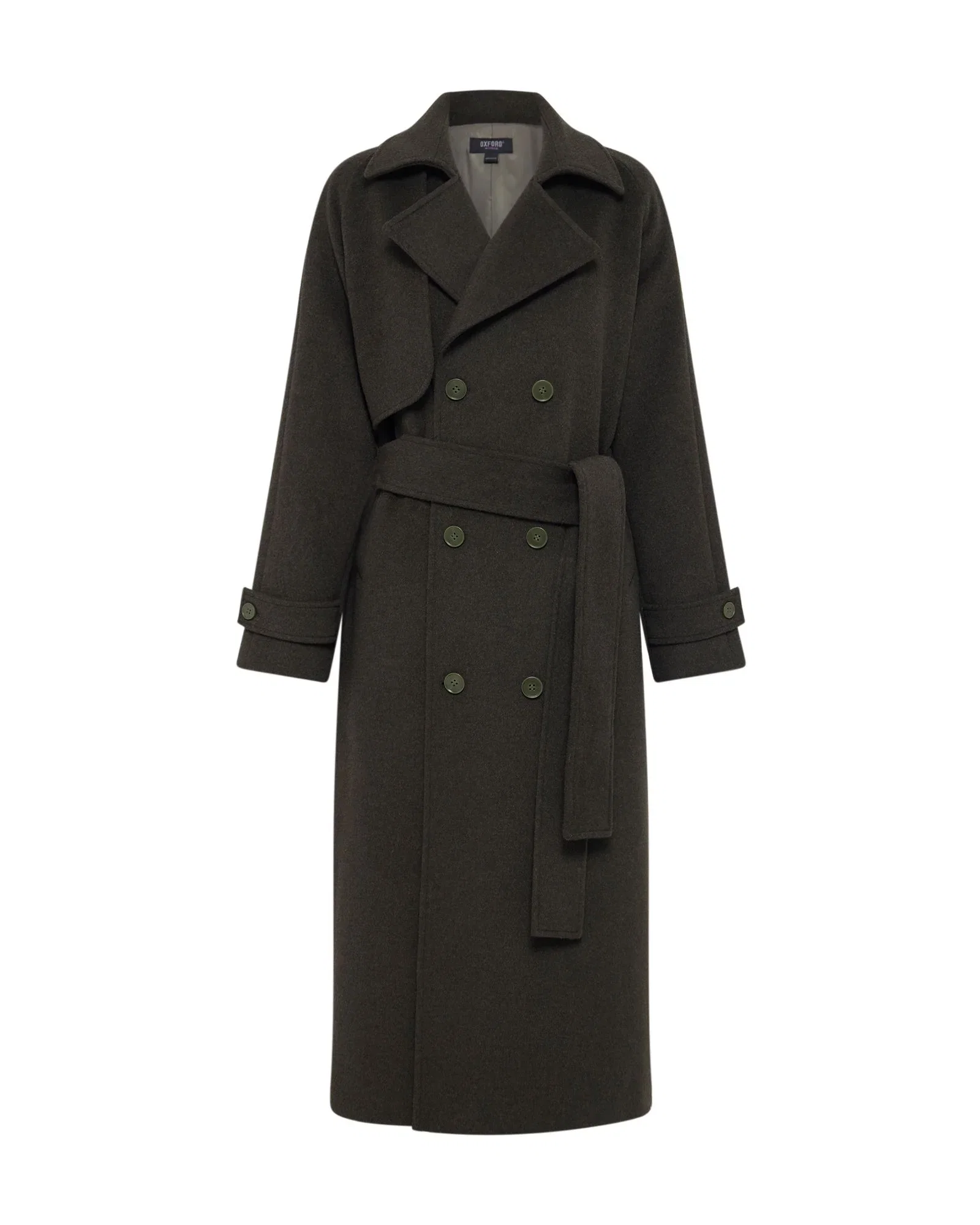 Image of Gemma Wool Rich Trench Coat