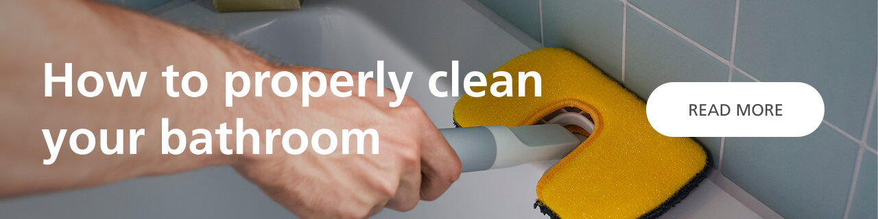How to properly clean your bathroom