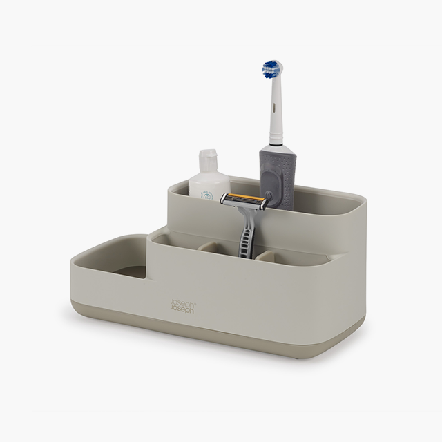 EasyStore™ Matt Ecru Bathroom Storage Caddy