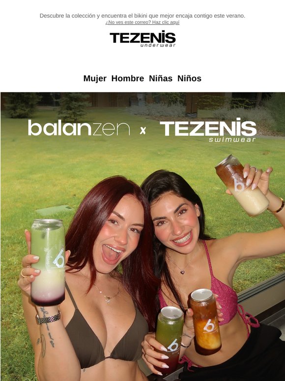 Balanzen x Tezenis: ¿Team Essentials o Team Trendy? Encuentra tu bikini perfecto 🩷