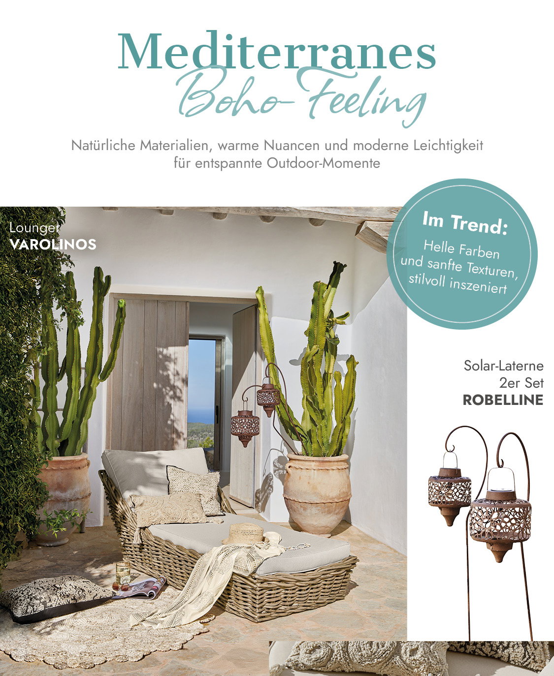 Mediterranes Boho-Feeling