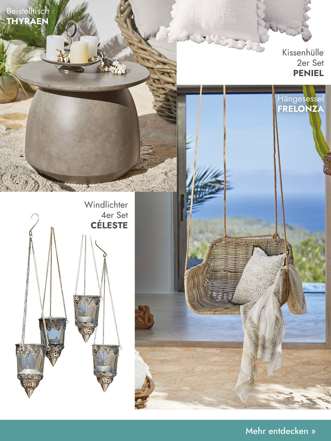 Mediterranes Boho-Feeling