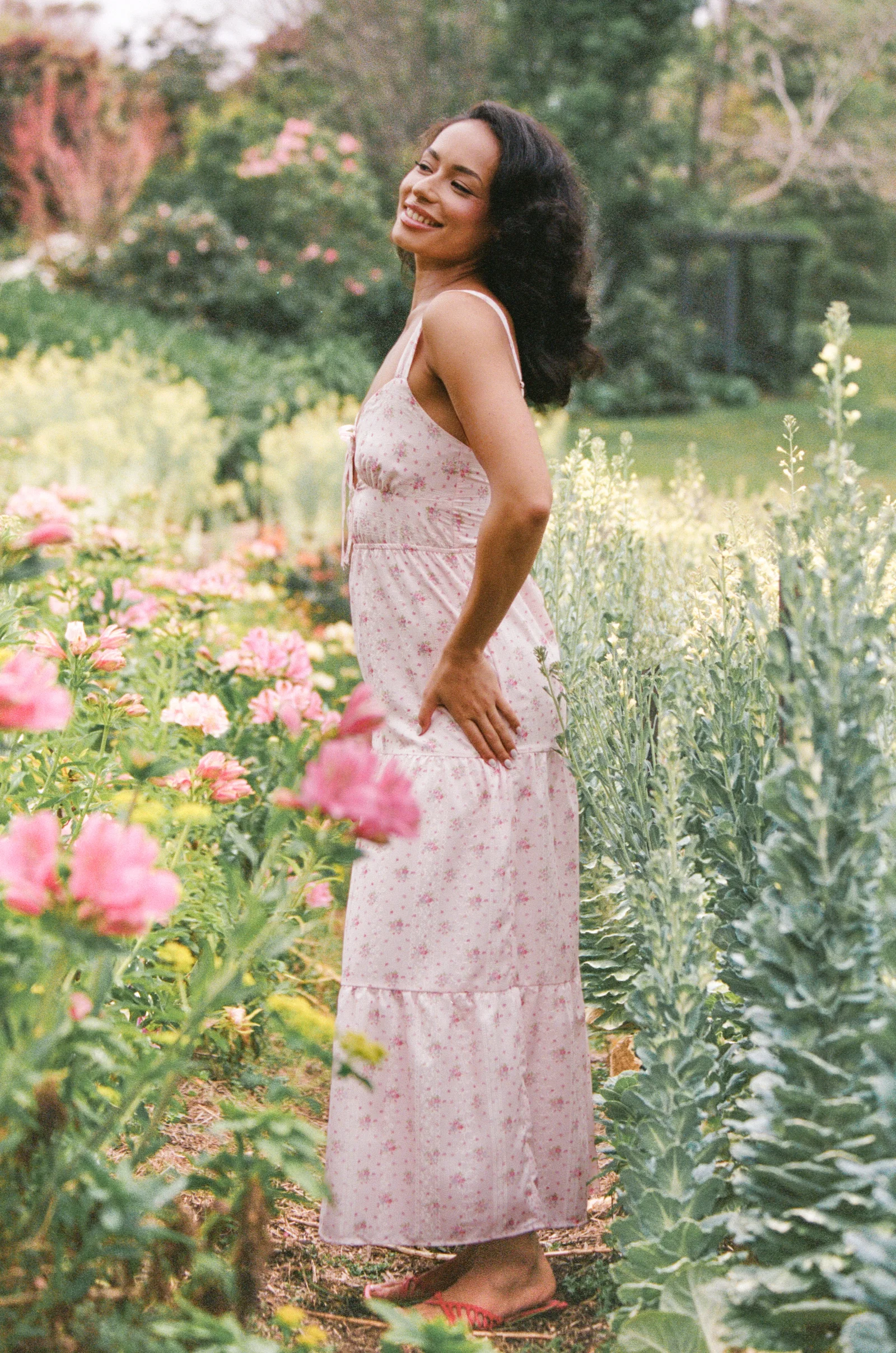 Image of Kendra Maxi Dress - Pink Floral