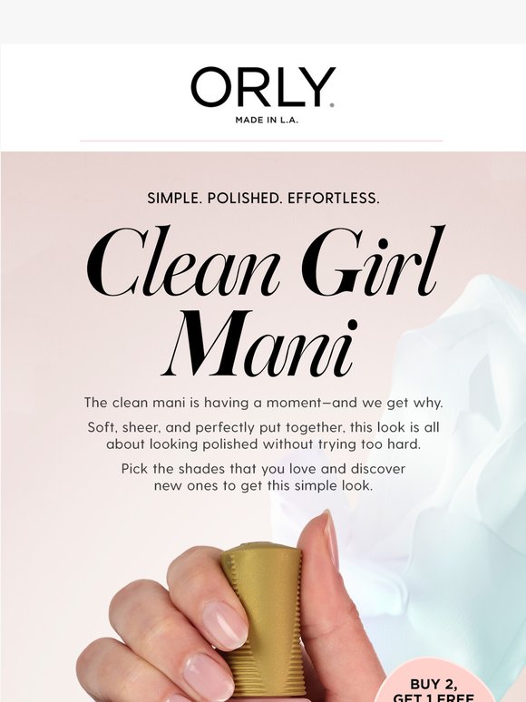 Your Clean Girl Mani Collection 🤍