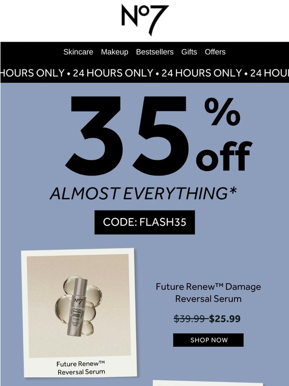 35% Off Almost Everything, Today Only 👀