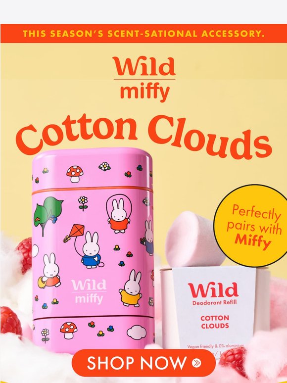 New scent alert: Cotton Clouds☁️