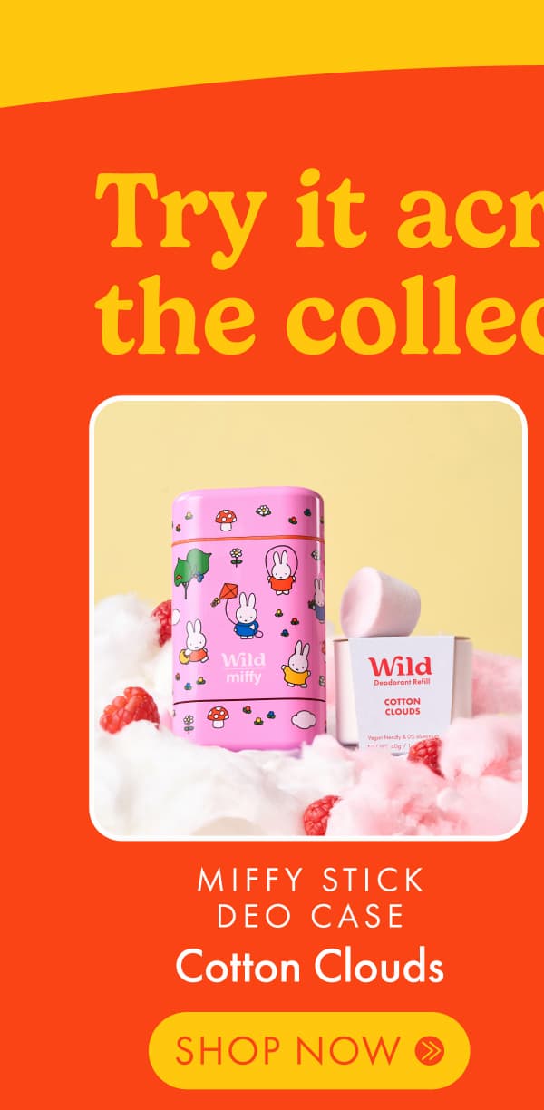 Miffy Stick Deo Case & Cotton Clouds