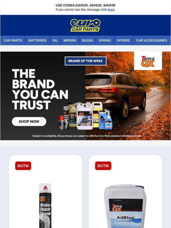 🚗 Everyday Essentials From Triple QX