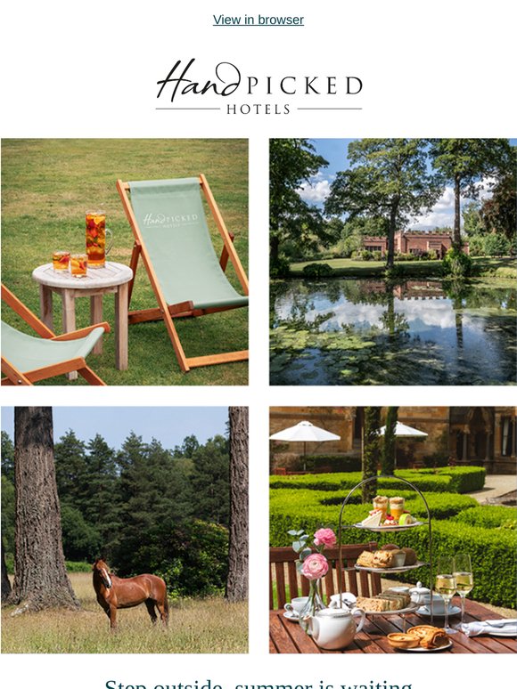 Fresh air, fine living: Enjoy up to £150 credit this Summer