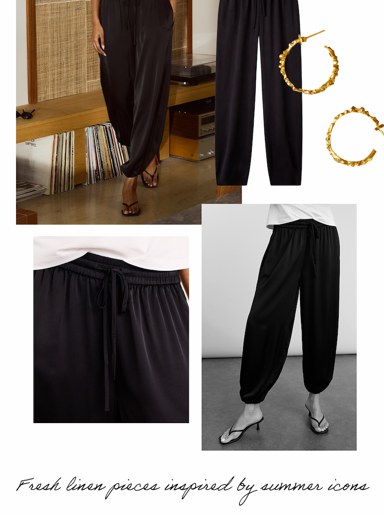 Brook Satin Balloon Trousers