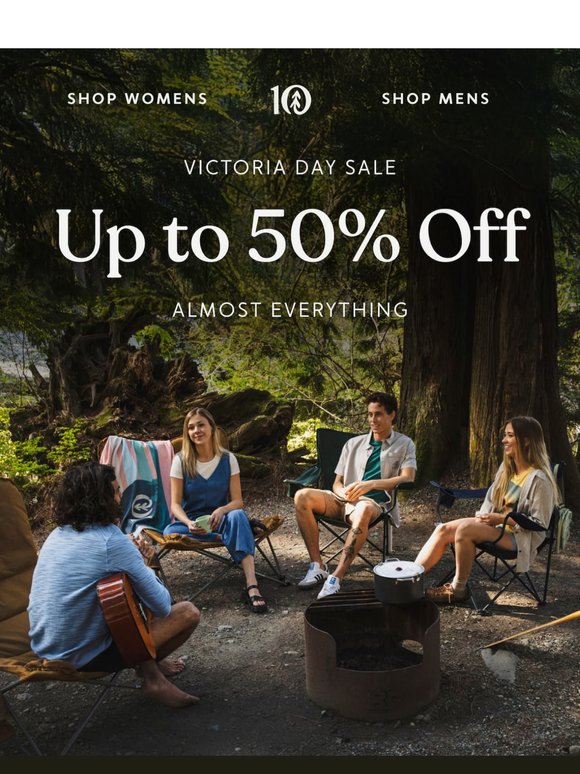Up To 50% Off Almost Everything 🤯