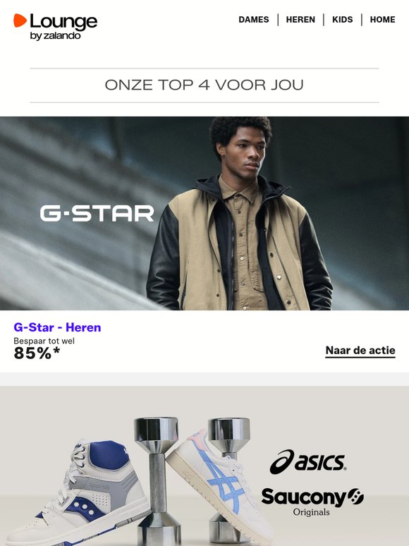 G-Star, Saucony Originals & Name it ⎪ Nieuwe aanbiedingen