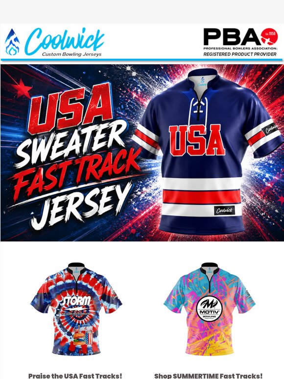 USA Sweater Fast Tracks! 🇺🇸