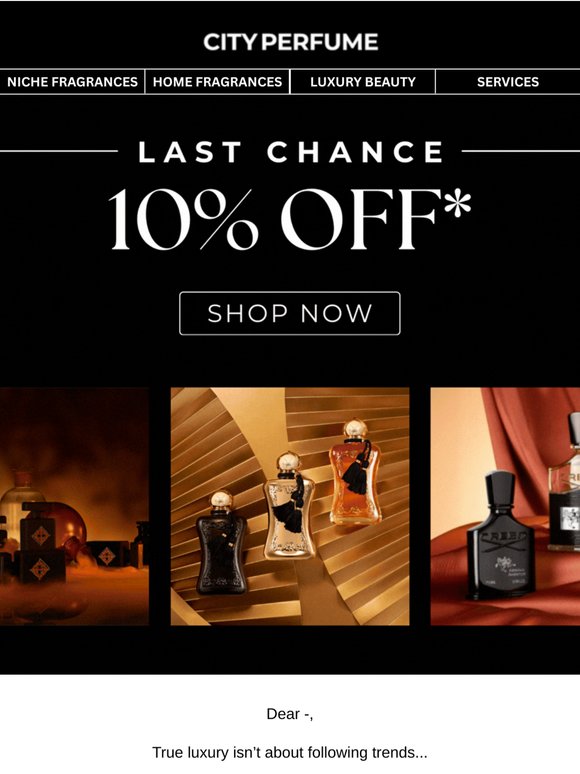 Your exclusive discount expires in 24 hours…
