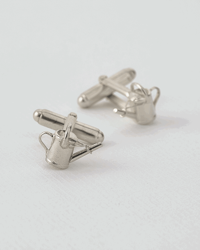 Watering Can Cufflinks