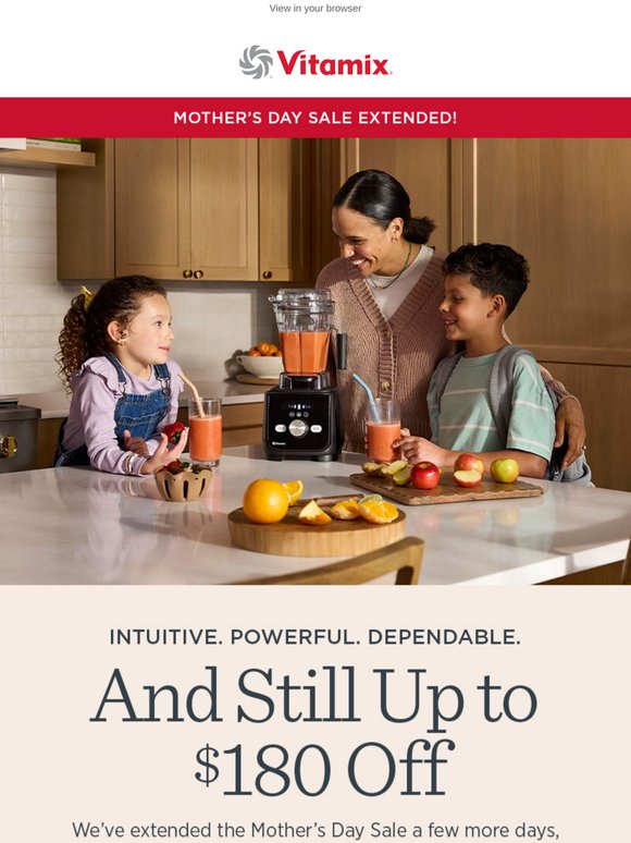 Mother’s Day Sale Extended