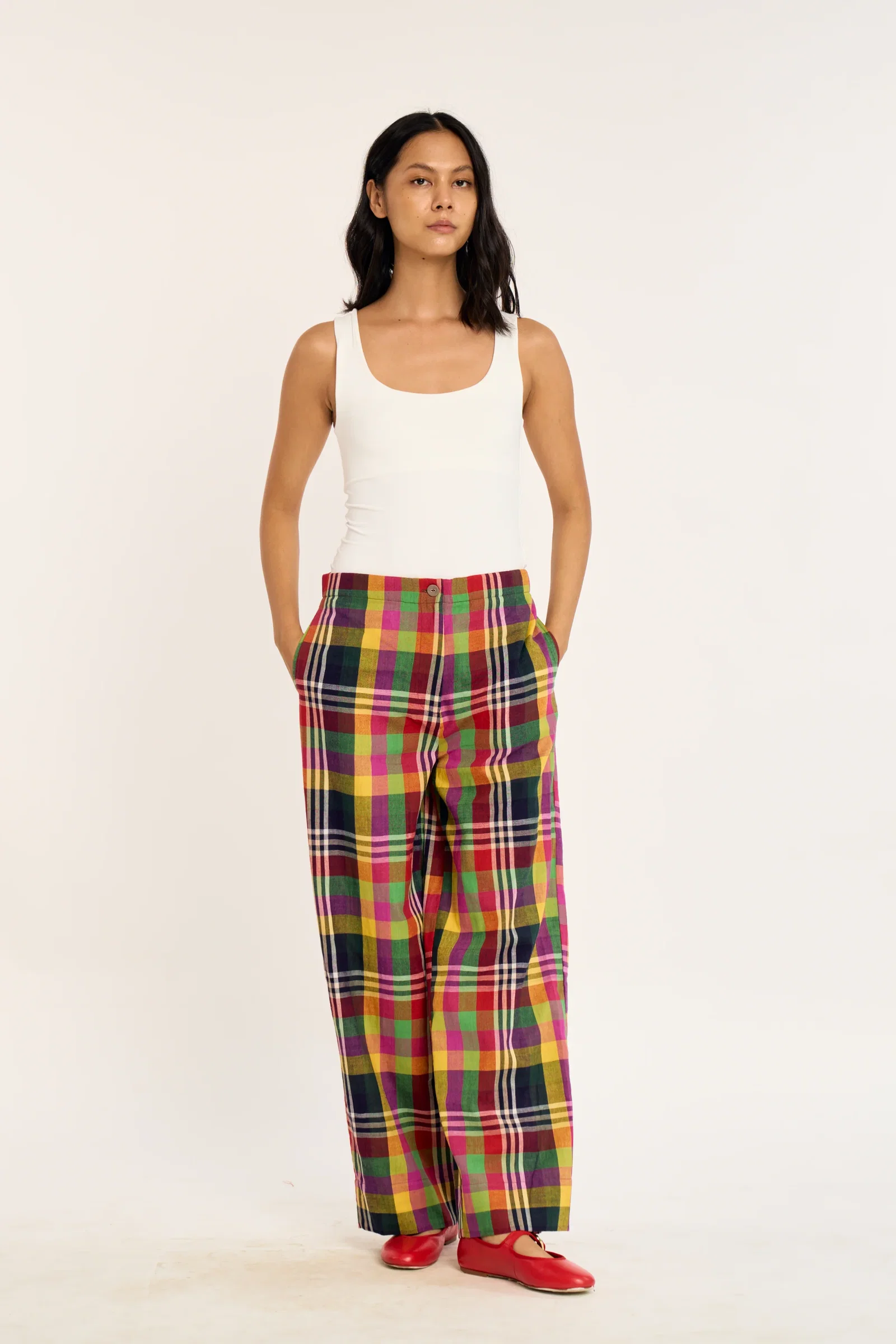 Image of BOMBAY PANTS | MOROCCO CHEX