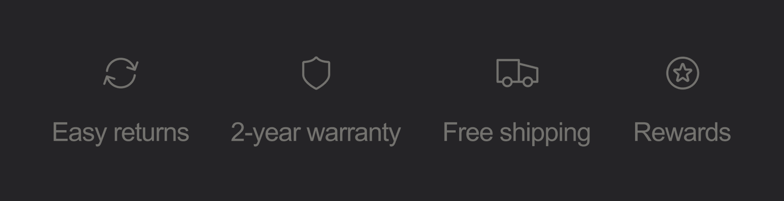 Create an account to access rewards and order details