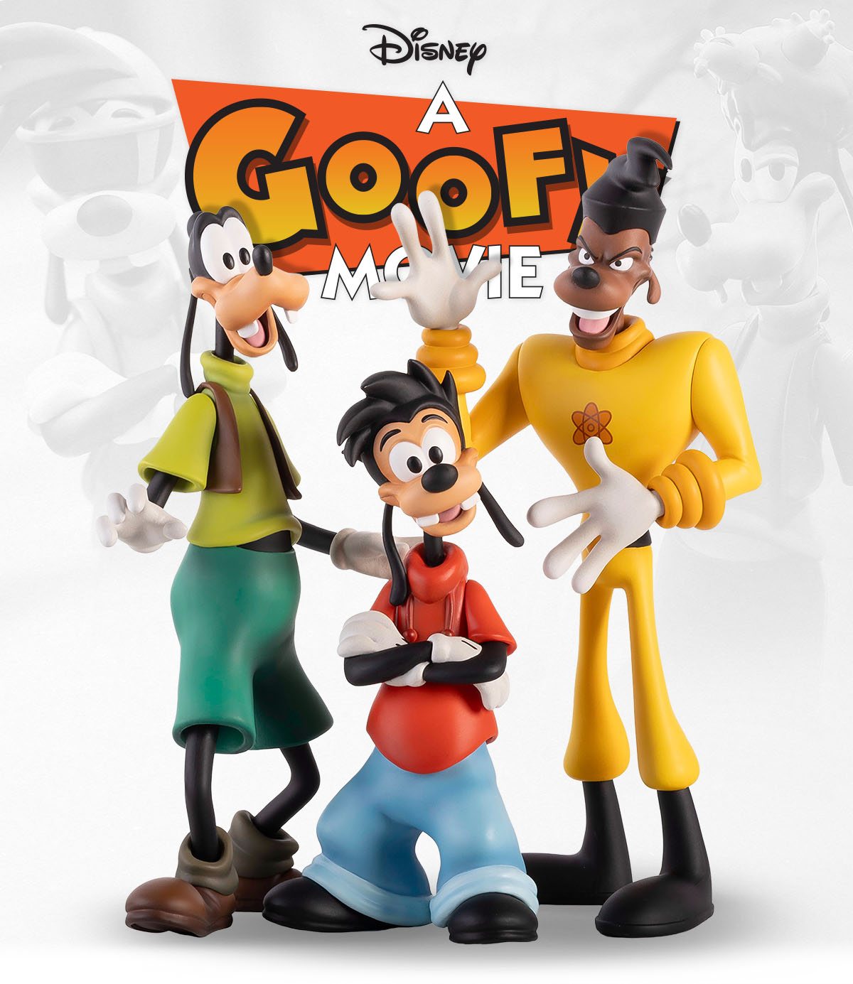 A Goofy Movie - Powerline, Max, & Goofy Figure Set - Limited Edition 