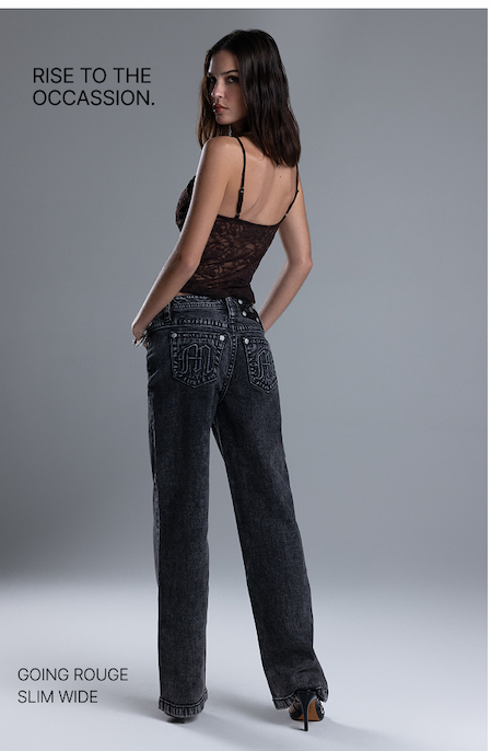 Rise To The Occassion | SHOP Going Rouge Slim Wide