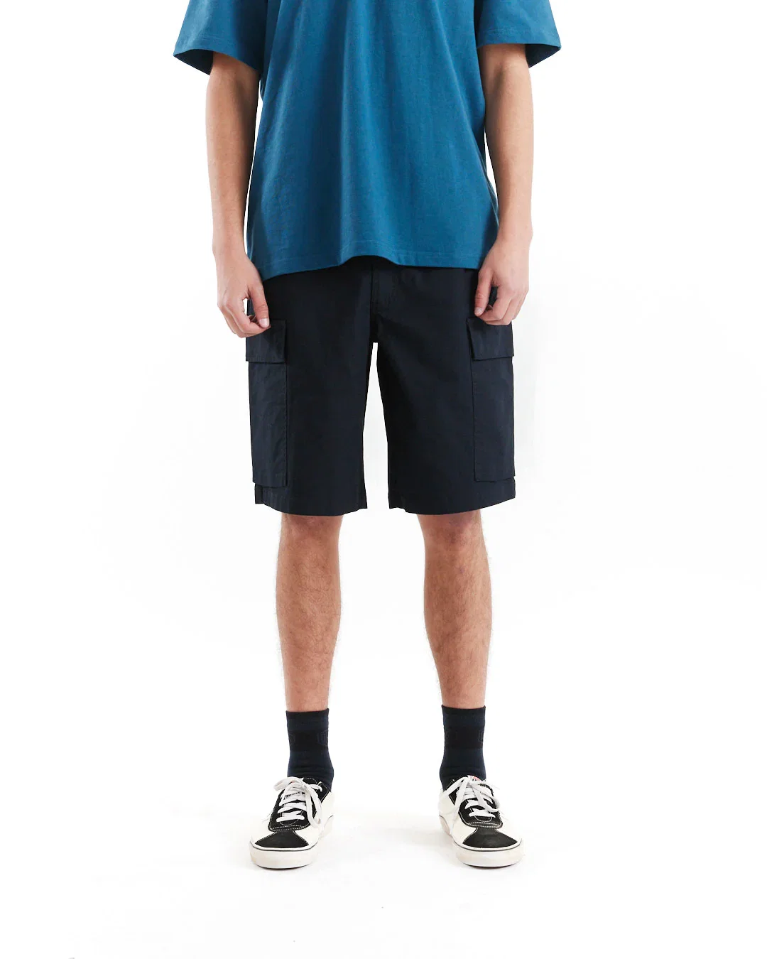 Image of Legion Poplin Surf Short - Black