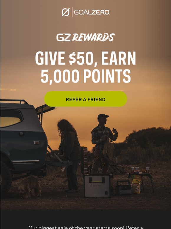 Give $50, Get 5,000 Points 💰