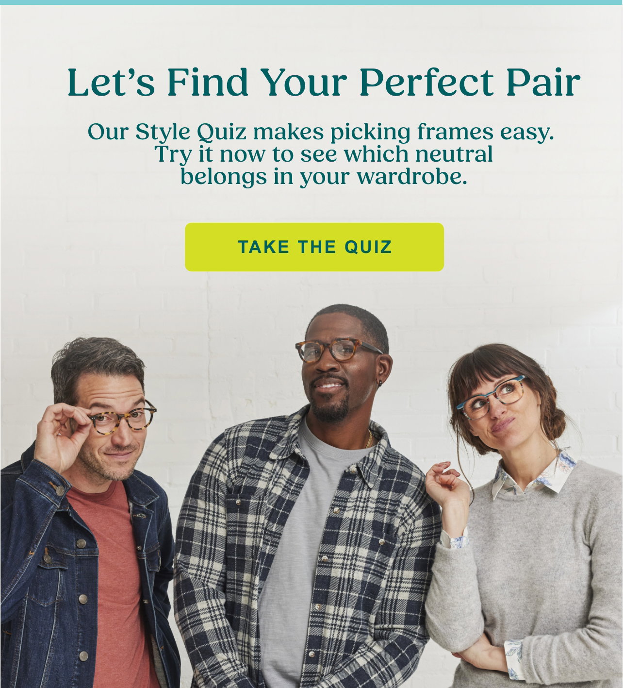 Let's Find Your Perfect Pair