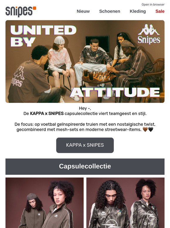 KAPPA x SNIPES 💥