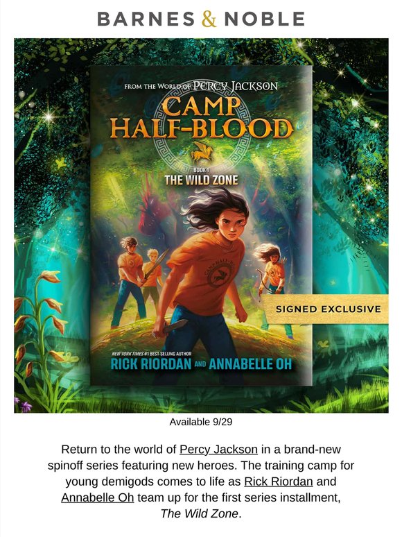 EXCLUSIVE | New Percy Jackson Spinoff Series