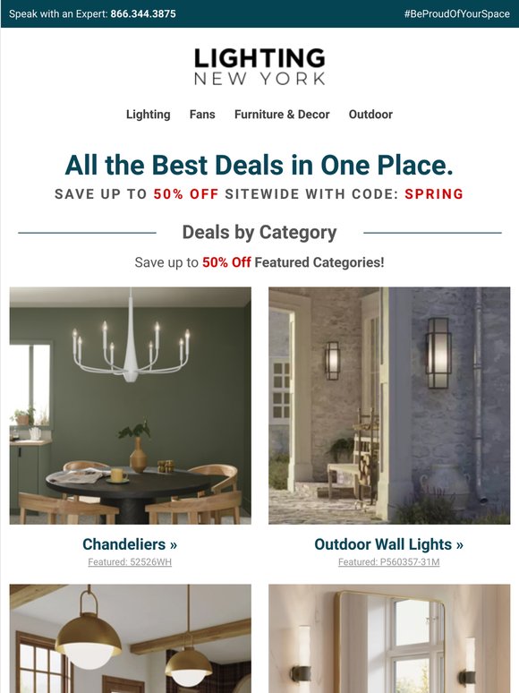 This Week's Top Deals: Up to 40% Off Chandeliers + FREE Shipping!