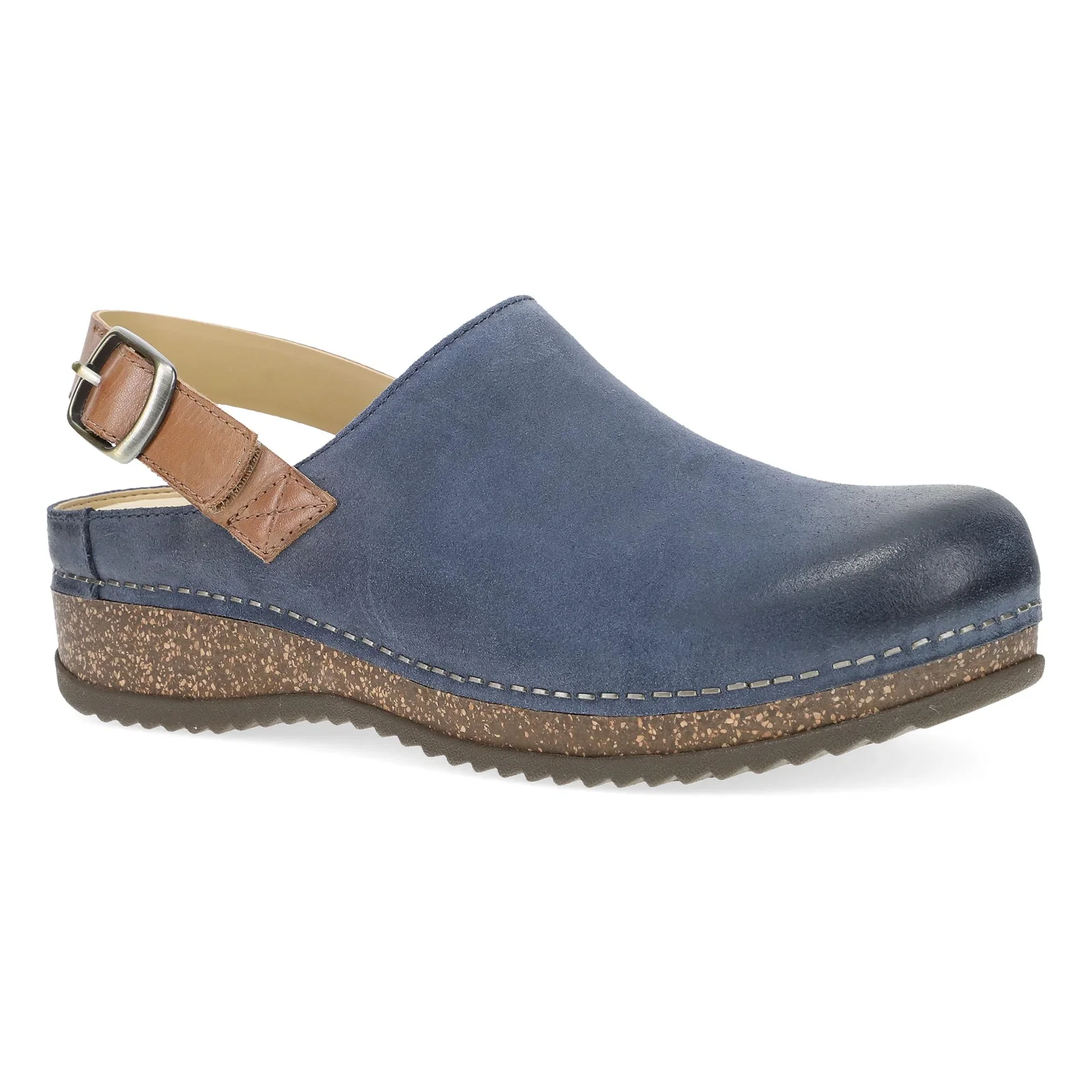 Image of Merrin Blue<br>Burnished Suede