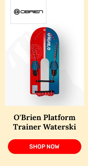 O'Brien Platform Trainer Waterski Red/Blue