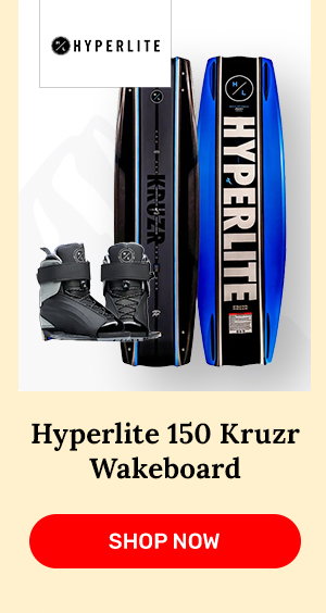 Hyperlite 150 Kruzr Wakeboard with 10-14 Session Bindings