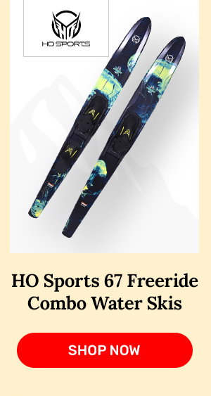 HO Sports 67 Freeride Combo Water Skis w/Horseshoe Bindings