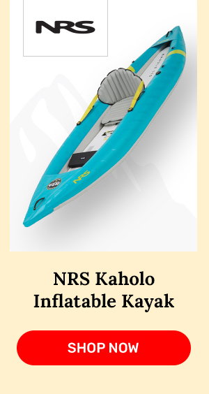 NRS Kaholo Inflatable Kayak 110 Blue