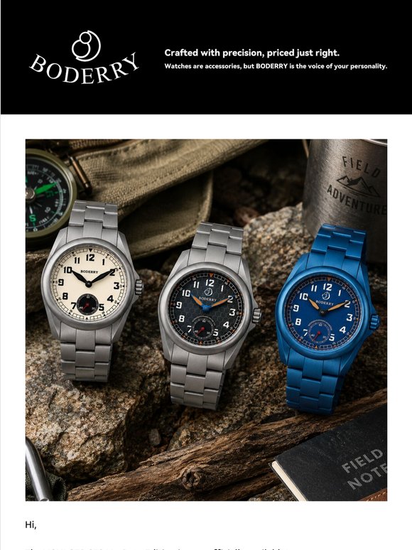 VOYAGER S72 No-Date Edition Has Arrived