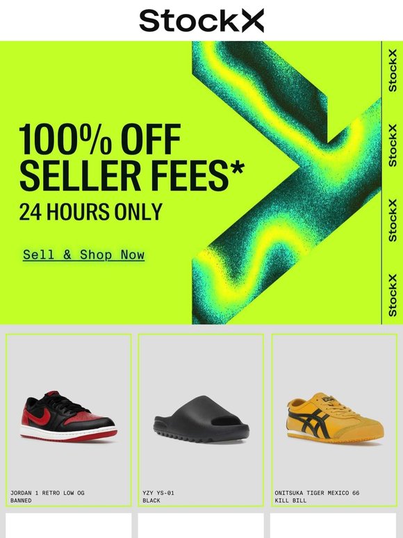 100% Off Seller Fees for 24 Hours