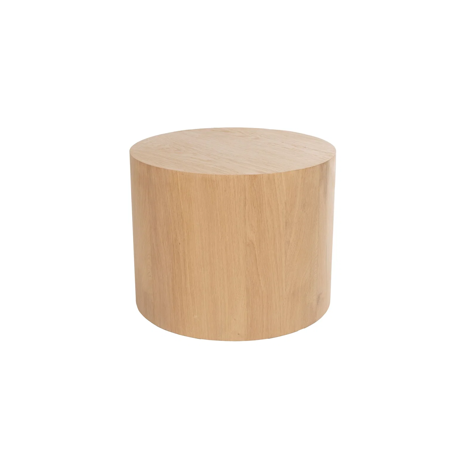 Image of Zuiver Silo Bijzettafel/ Pilaar 45 cm Hout Naturel