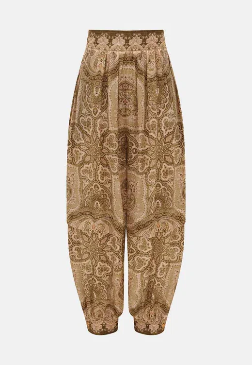 Luna Satin Harem Pant