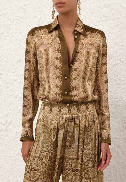Luna Satin Shirt