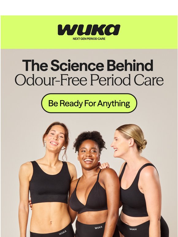 Do period pants smell?