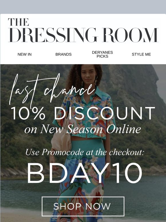 Last Chance! 10% Discount Online & NEW Farm Rio!